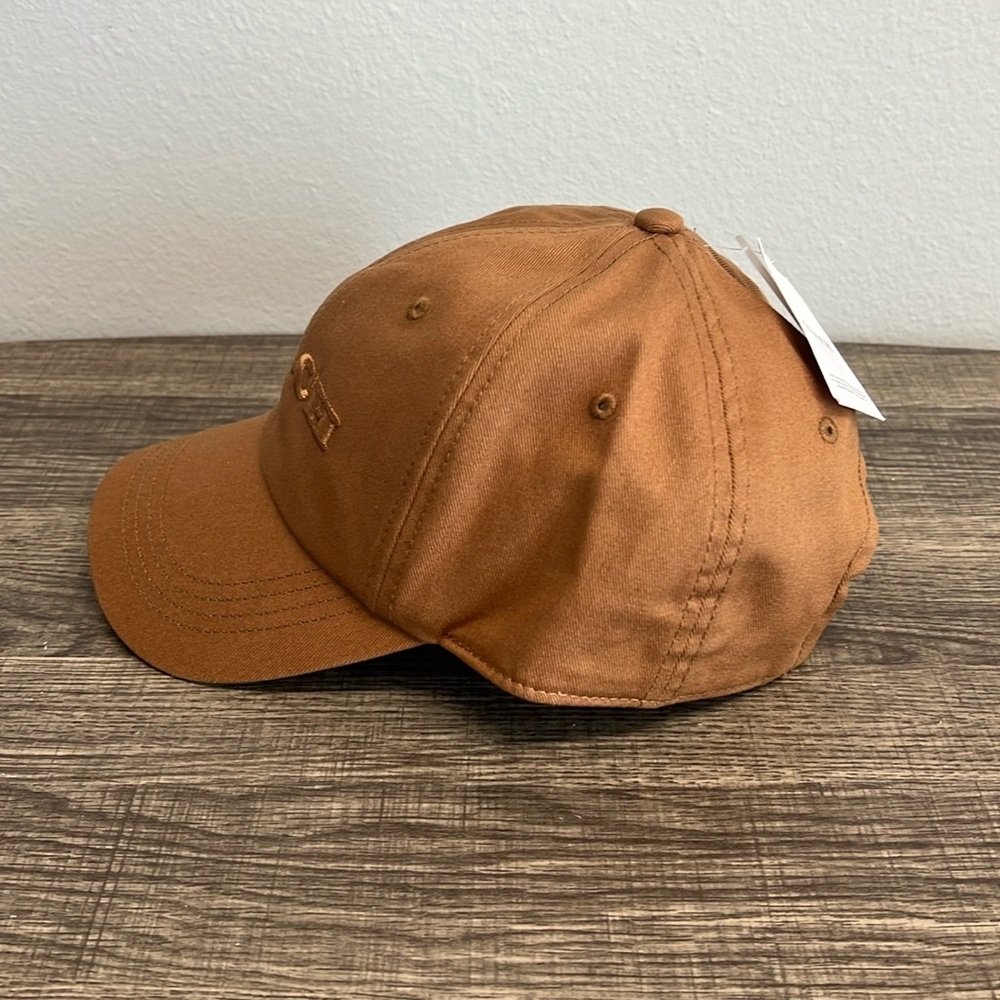 ✨Coach in Light Saddle Embroidered Logo Baseball Cap - Picture 3 of 9